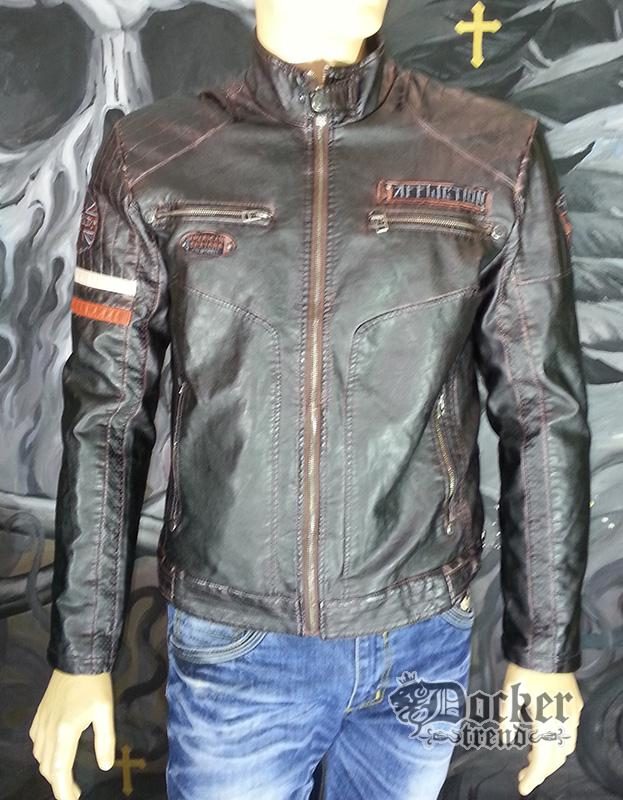 Куртка мужская  Affliction 110ow202 brown