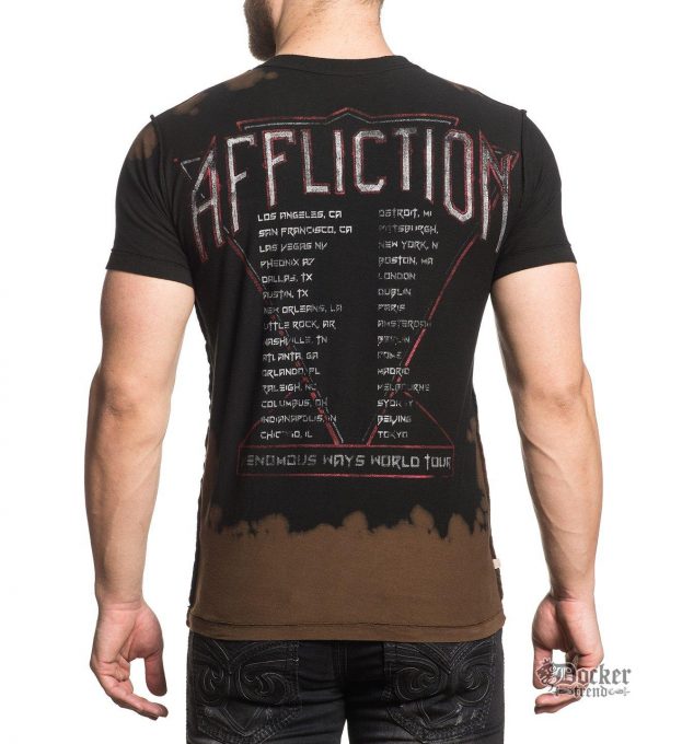 футболка Affliction A19413, обратная сторона