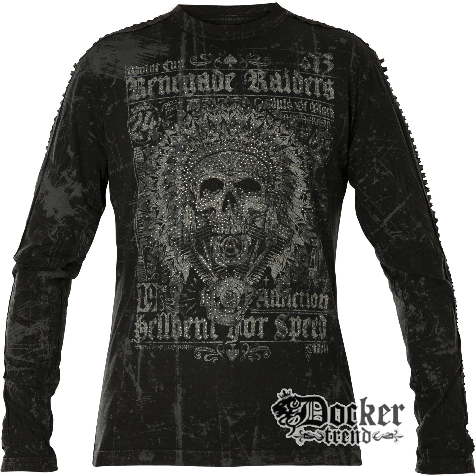 Футболка с длинным рукавом мужская Affliction A22402