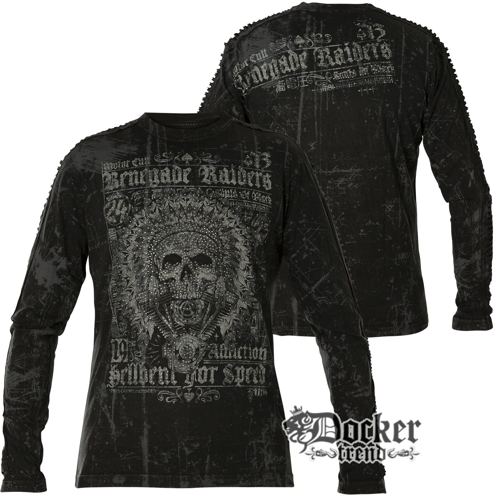 Affliction Renegade Raider Black A22402