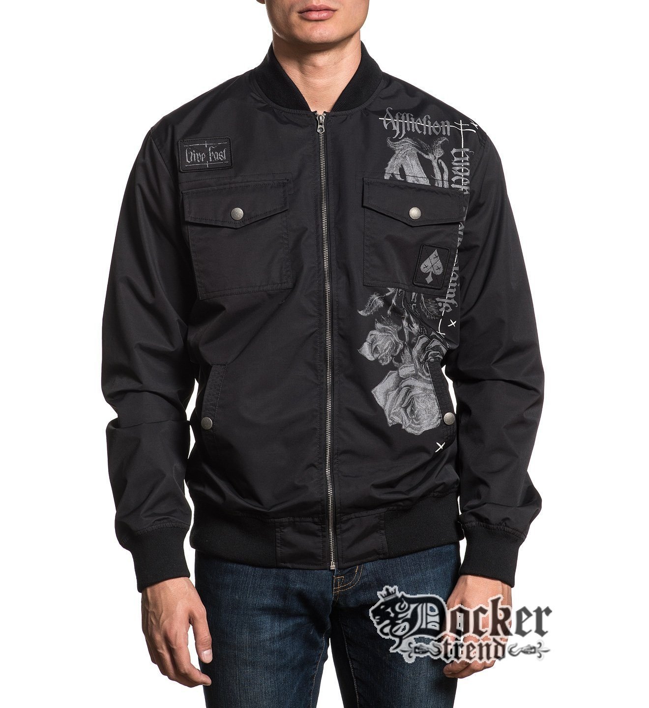 Куртка мужская Affliction Jacket Manifest 110ow343