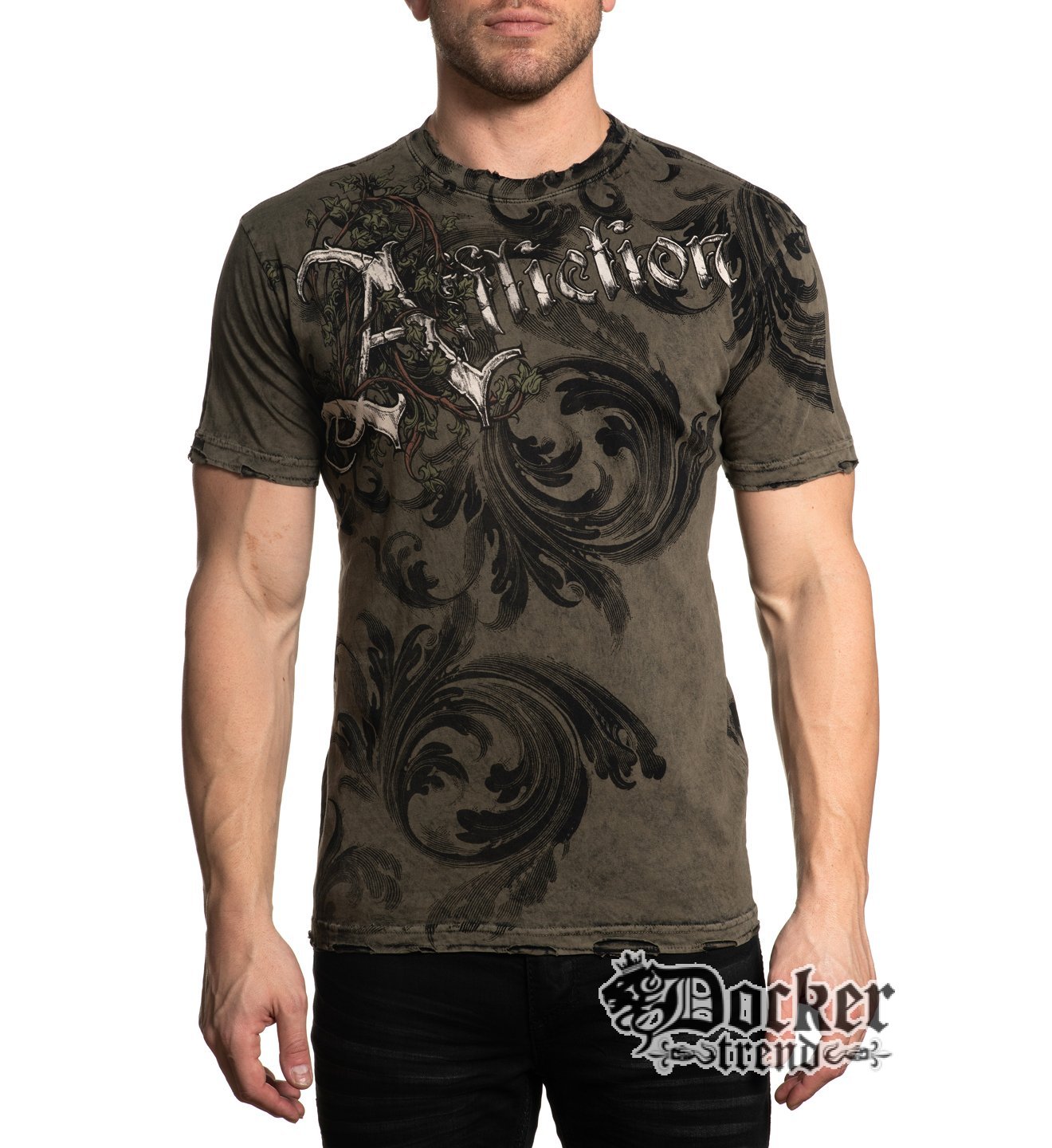 Футболка мужская Affliction А1130 Bound To Truth