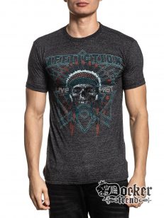 Футболка мужская Affliction A21523 BK